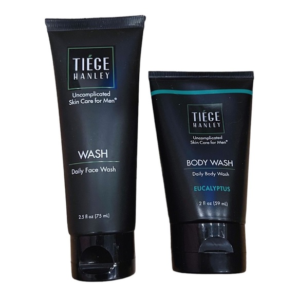 TIEGE HANLEY SKINCARE FOR MEN 2PC SET - BRAND NEW - Picture 2 of 2